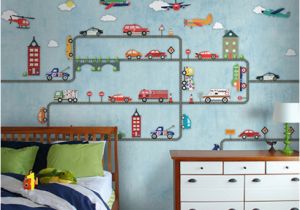 Cars themed Wall Murals K Cars Maze Wallpaper City Road Wall Mural Art