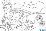 Cartoon Dinosaur Coloring Pages Velociraptor Cretaceous Period Dinosaur Coloring Page Free