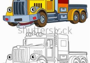 Cartoon Fire Truck Coloring Page Truck Coloring Pages for Preschoolers Coloring Fire Truck Coloring
