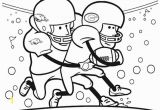 Cartoon Football Player Coloring Pages Cartoon Player Football Coloring Page Kids Coloring Pages