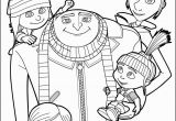 Cartoon Football Player Coloring Pages Despicable Me Gru and All the Family Coloring Page More Despicable