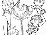 Cartoon Football Player Coloring Pages Despicable Me Gru and All the Family Coloring Page More Despicable