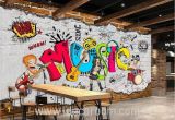 Cartoon Murals On the Wall Animated Band Music Cartoon Ic Art Wall Murals Wallpaper