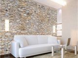 Castle Stone Wall Mural Realistische Steinoptik Tapeten Dekomilch