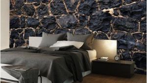 Castle Stone Wall Mural Wallpaper Art Picture Stone Black Rock Brick F A 0526