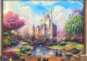 Castle Wall Art Mural Amazon Dalxsh Custom 3d Mural Bedding Room Tv sofa Wall