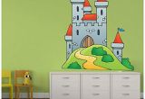 Castle Wall Mural Sticker Amazon Azutura Kings Castle Wall Sticker Knight Fantasy