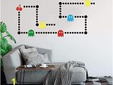 Castle Wall Mural Sticker Amazon Pacman Game Wall Decal Retro Gaming Xbox Decal