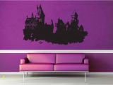 Castle Wall Mural Sticker Hogwarts Castle Harry Potter Wall Decal No 1