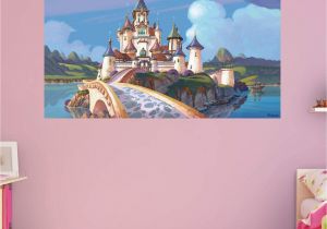 Castle Wall Mural Wallpaper Fathead sofia the First Castle Wall Mural In 2019