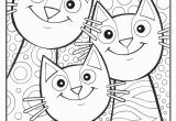 Cat and Mouse Coloring Pages Graphic Hearts Coloring Page Young Rembrandts Shop