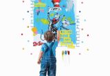 Cat In the Hat Wall Murals Dr Seuss Street Art Cat In the Hat Think Inspirational Quote Giant