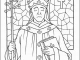 Catholic Vocations Coloring Pages Saint Pope Leo the Great Coloring Page the Catholic Kid