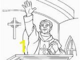 Catholic Vocations Coloring Pages St Francis Of assisi Coloring Pages for Catholic Kids