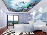 Ceiling Decals Mural Colored Corals Dolphins In 2019 House