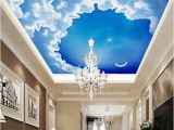 Ceiling Murals Night Sky Ceiling 3d Stereo Wallpaper Starry Night Sky Wallpaper Modern