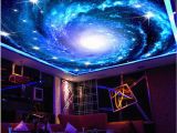 Ceiling Murals Night Sky Starry Sky Galaxy Full Wall Ceiling Mural Wallpaper Print Home