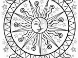 Celestial Moon Coloring Pages for Adults Celestial Moon Coloring Pages Coloring Pages