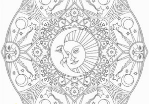 Celestial Moon Coloring Pages for Adults Celestial Moon Coloring Pages Coloring Pages
