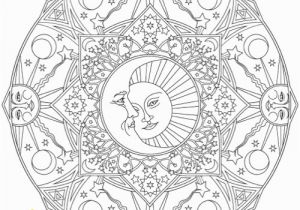 Celestial Moon Coloring Pages for Adults Celestial Moon Coloring Pages Coloring Pages