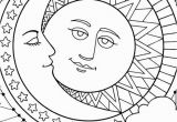 Celestial Moon Coloring Pages for Adults Celestial Moon Coloring Pages for Adults Colouring