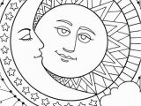 Celestial Moon Coloring Pages for Adults Celestial Moon Coloring Pages for Adults Colouring