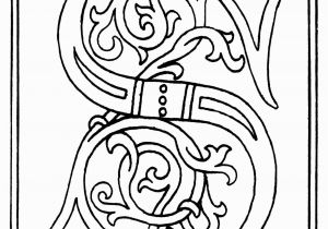 Celtic Alphabet Coloring Pages Luxury Celtic Alphabet Coloring Pages Katesgrove