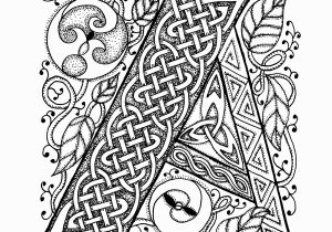 Celtic Alphabet Coloring Pages Luxury Celtic Alphabet Coloring Pages Katesgrove