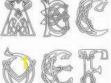 Celtic Alphabet Coloring Pages Waldorf 4th Grade norse Mythology Knot Letters Main Lesson