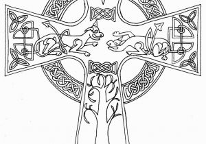 Celtic Cross Coloring Pages for Adults Celtic Cross Coloring Page Coloring Home