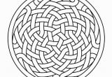 Celtic Knotwork Coloring Pages Celtic Knot Work Rosette 8 Autocad