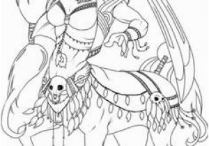 Centaur Coloring Page 391 Best Centaur Females Images