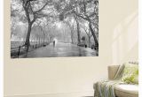 Central Park Wall Mural Art Wallpaper Mural New York City Poet S Walk Central