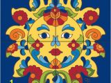 Ceramic Mural Designs Tile Mural Talavera Sunface Tiles