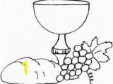 Chalice and Host Coloring Page 69 Best Munion Images On Pinterest