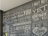 Chalk Quotes Wall Mural Brewster Home Fashions Chalk Quotes Wall Mural