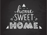 Chalk Quotes Wall Mural Home Sweet Home Hand Lettering Posteralkboard Wall Mural Vinyl