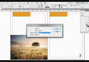 Change Color Of Page In Indesign Creating and Applying Master Pages In Adobe Indesign