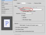 Change Color Of Page In Indesign Tip Of the Week the Easy Way to Print A Page Range