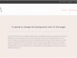 Change Color Of Web Page Background How to Change the Background Color Of A Single Page In