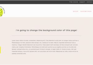 Change Color Of Web Page Background How to Change the Background Color Of A Single Page In