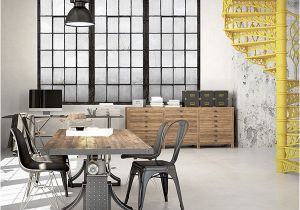 Charcoal Murals Industrial Texture Charcoal Warehouse Windows Mural Wallpaper by A