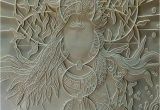 Charcoal Murals Lord Shiva Indian Handcrafts Relief Art