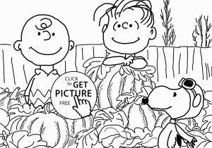 Charlie Brown and the Great Pumpkin Coloring Pages Happy Charlie Brown and Pumpkins Coloring Pages for Kids