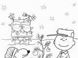 Charlie Brown Christmas Tree Coloring Page Charlie Brown Christmas Coloring Pages