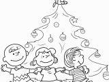 Charlie Brown Christmas Tree Coloring Page Charlie Brown Christmas Tree Coloring Page