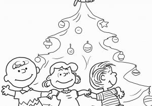 Charlie Brown Christmas Tree Coloring Page Charlie Brown Christmas Tree Coloring Page
