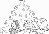 Charlie Brown Christmas Tree Coloring Page Christmas Tree Coloring Pages for All Ages