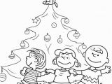 Charlie Brown Christmas Tree Coloring Page Christmas Tree Coloring Pages for All Ages