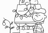 Charlie Brown Christmas Tree Coloring Page Free Printable Charlie Brown Christmas Coloring Pages for